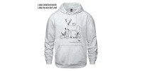 Hoodie Ash grey